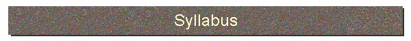 Syllabus